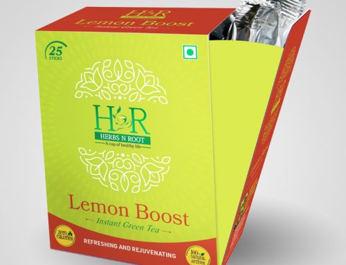 Lemon Boost Instant Green Tea