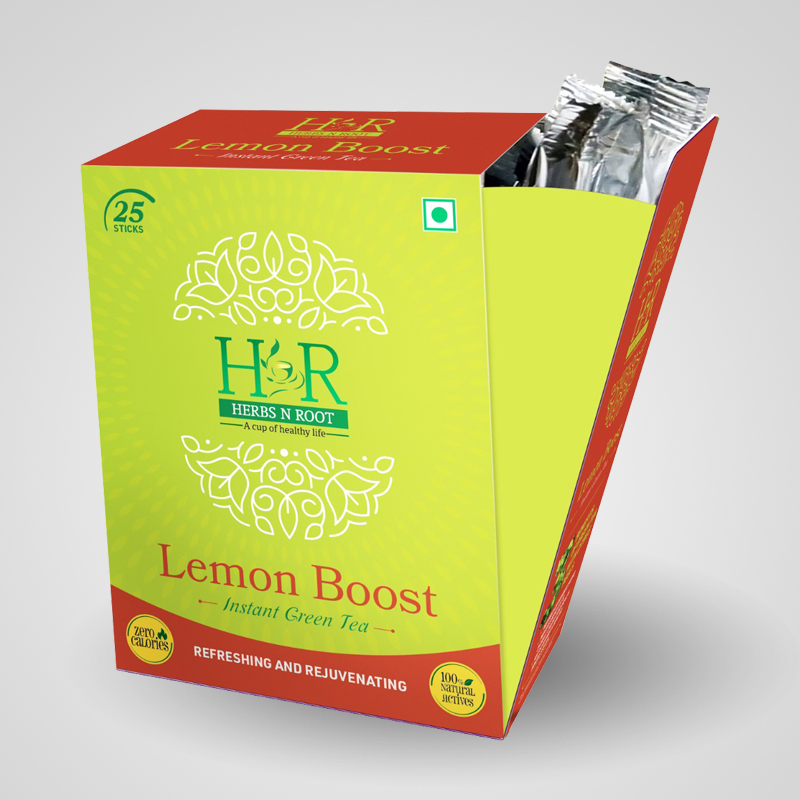 Lemon Boost Instant Green Tea